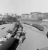 Liljeholmens bangård, frilastplan.