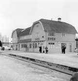 Härjedalen, Svegs station med resande