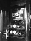 Belysning.
Huvudströmställare.