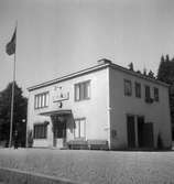 Gysinge station.
SGGJ, Sala-Gysinge-Gävle Järnväg
Nya stationshuset sedan det gamla eldhärjats på 1930 talet.