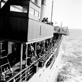 Krigsfångeutväxling i Trelleborg.