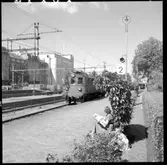 Mjölby station. SJ F 602.