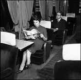 Resande i 1 klasskupé.