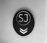 Statens Järnvägar, SJ emblem som har gradbetecknings betydelse. Andragrad.