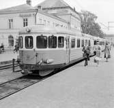 Statens Järnvägar, SJ UCF06y 1873. Motorvagnen  på Kalmar Centralstation.