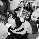 Utflyktståg med skolungdom.
Karlskrona - Malmö.