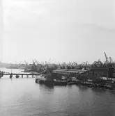 Göteborg. Utsikt från Götaälvbron.