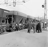 Visning av provmodeller, Mar-och Q 12-vagnar. lastgata 2