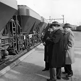 Visning av provmodeller, Mar- och Q12-vagnar.