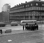 Visning av vägbussar, Klarabergsviadukten.