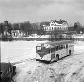 Statens Järnvägar, SJ buss 2722. Vägbuss, Scania Vabis, typ BF.