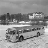 Statens Järnvägar, SJ buss 2646. Vägbuss, Volvo, typ B 627.