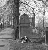 Kransnedläggning på Galärvarvskyrkogården, Stockholm.