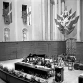 Mötets öppnande i Konserthusets stora sal.