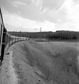 Första eltåget linjen Härnösand - Sollefteå - Långsele