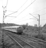 Persontåg på linjen Södertälje Södra - Järna
SJ X0a5