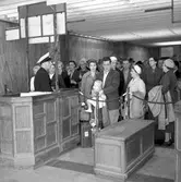 Resande vid spärr, spärrvakt