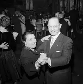 Järnvägsläkarekongressen 1958, dans på Grand Hotell.