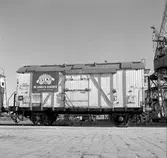 Statens Järnvägar, SJ Hs 26580  kylvagn i Stockholms Frihamn