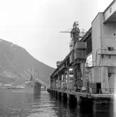 Luossavaara-Kiirunavaara Aktiebolag, LKAB:s anläggning, malmkajen i Narvik