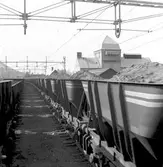 Statens Järnvägar, SJ malmtåg på stationen