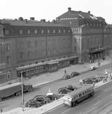 Stockholms Central, med centralplan.