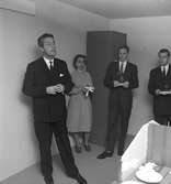 Invigning av Statens Järnvägar SJ:s resebyrå Skattehuset Stockholm.