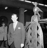 Invigning av konstverk i Centralstationen