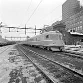 Motorvagn Statens Järnvägar SJ Y0a2 105, vid driftplats Bonnierhuset.