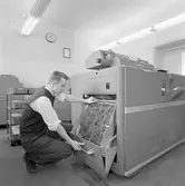 IBM bokföringsmaskin hos SJ.
EDHC.