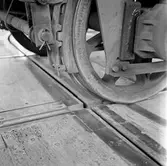 Omlastningsmagasin, vagn i spårkorsningen, kedjetransportör