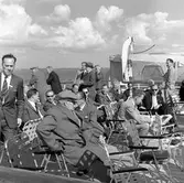 Svenska lokaltrafikförbundets, SLTF:s årsmöte. Soldäck