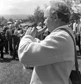 SNLC, Sunlit Nights Land Cruises. Dollartåg. Horn- och näverlursblåsare.