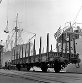 Värtahamnen. MS Sporades från Piraeus i Grekland. SJ Ore