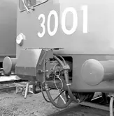 Statens Järnvägar, SJ X1-B 3001. Lokaltrafiktåg. Drag