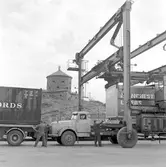 Containerterminalen. Manchester Liners