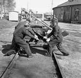 Diploritralla. Kurs i rälshantering, SJ-skolan i  Ängelholm.