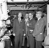 SLTF, Svenska lokaltrafik föreningen, årsmöte i Falsterbo. Bild på del av maskinrum