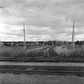 Byggnad av ny rangerbangård i Gävle