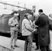 Filminspelning, Göteborg-Stockholm, 11-13 juli. Specialvagn av tyskt ursrpung