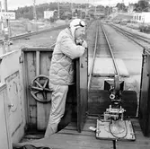 Filminspelning, Göteborg-Stockholm, 11-13 juli. Specialvagn av tyskt ursprung