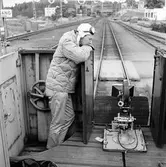 Filminspelning, Göteborg-Stockholm, 11-13 juli. Specialvagn av tyskt ursprung