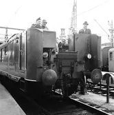 Filminspelning, Göteborg-Stockholm, 11-13 juli. Specialvagn av tyskt ursprung