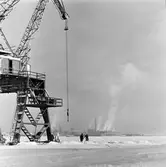 Hamn. Svenska Cellulosa AB, Ortviken, Sundsvall