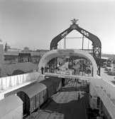 M/S Trelleborg, vagnväxling ombord