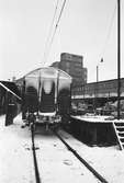 Stockholm Centralstation, vinterbild, Ilgodskajen.