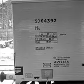 Kylvagn för mattransport. SJ Hu 64392
