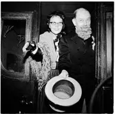 Historiska tågets resa från Stockholm till Göteborg för invigningen av Tåg 62.  Statens Järnvägar SJ AB 289.