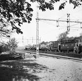 Transport Göteborg-Stenungsund. SJ Q51 101363. Elrevisionsvagn.