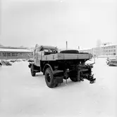 Dragfordon till vagnbjörn. Lastbil SJ 13955